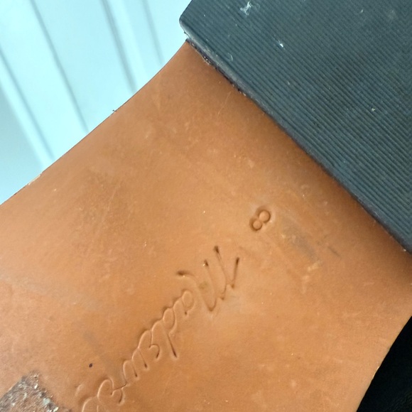 Madewell Sleek Black Leather Loafers - Picture 3 of 3